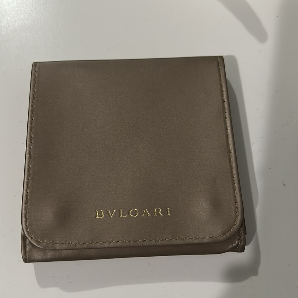 Bulgari travel poach